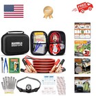 Emergency Car Tool Kit Roadside Assistance Tool Kit, Vehicle Safety Tool with...