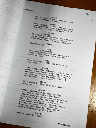 The Howling & Howling II Scripts Signed- Autograph Reprints- Werewolf- Halloween - Picture 9 of 18