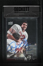 BAS 2011 Upper Deck Doug Flutie #24 Authentic Auto ow6