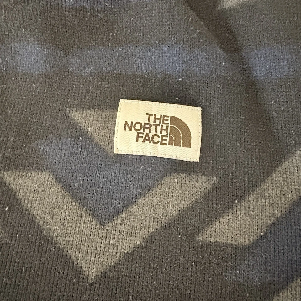 Pullover polar The North Face para hombre XLarge azul Gordon Lyons 1/2 cremallera estampado azteca Foto 3 de 4