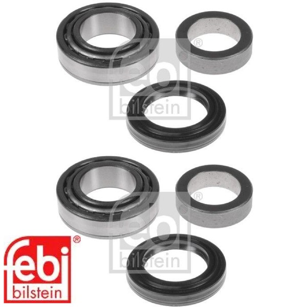 2X Radlagersatz Febi Bilstein 175601 2 Radlager Satz Links Rechts Hinten-image