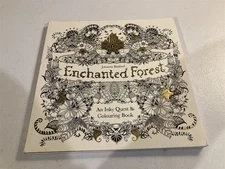 2015 Enchanted Forest, Johanna Basford, inky quest & coloring book