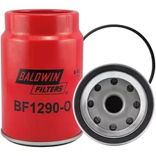 6-PACK Baldwin BF1290-0 Fuel Filter Spin-On Water Separator w/Open Port for Bowl