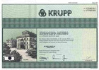 Fried. Krupp Hoesch 1992 Essen Dortmund Thyssen Villa Hügel 1000 DM Bohlen Beitz