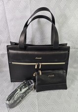 LOVEVOOK Laptop Bag Women 15.6" Laptop Tote Work Bag Professional Leather New
