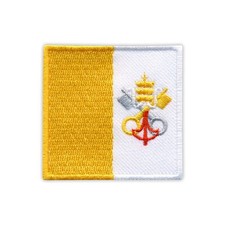 Flag of Vatican City Patch/Badge Embroidered