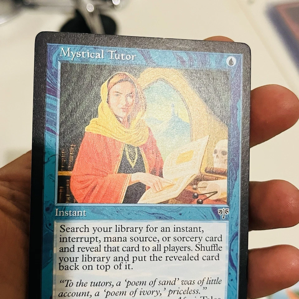 Magic The Gathering - Mystical Tutor Mirage MTG — MP - Image 2 of 4