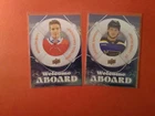 Lane Hutson & Zachary Bolduc 2024/25 Welcome Aboard speckled RC Rookie #16 & 17
