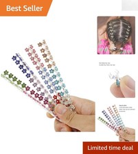 Irresistible 65 Count Rhinestone Hair Clips - Perfect for Gifting and Styling