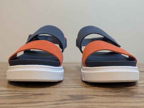 Timberland Women's Greyfield Sandal 2 Strap Sandals Dark Blue Suede Size 10 - Picture 5 of 15