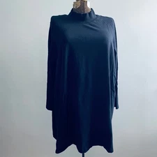 Roaman's black mock turtleneck