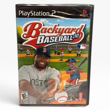 Backyard Baseball '10 (Sony PlayStation 2, 2009) PS2 New Sealed David Ortiz