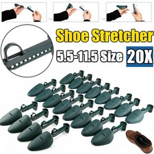 10Pairs Adjustable Plastic Shoe Tree Mens Shoes Stretcher Shaper Keeper Expander