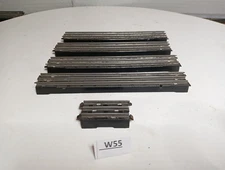 Trix TTR 3 rail track - 4 x Strt, 1 x Qtr. Strt. (420 + 420/1/4.) My Ref. (W55).