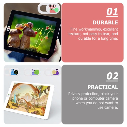 6 Pcs Kameraabdeckung Laptop-Kamera-Abdeckfolie Kameraschutzabdeckung - 第 11/12 張圖片