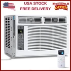 6000 BTU Window Air Conditioner with WiFi Window AC Unit with Remote App Control
