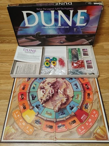 Dune Adventure Vintage Board Game 1984 Parker Brothers 100% COMPLETE + Spairs