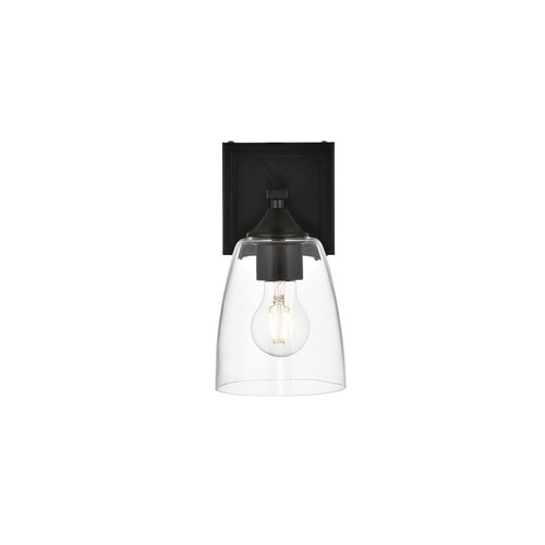 Wall Sconce Light Fixture Black Bathroom Vanity Bedroom Hallway or Dining Room - Picture 5 of 7