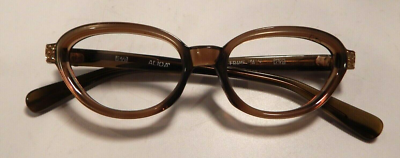 Vintage METALVISTA Alida Honey 46/18 Jeweled Eyeglass Frame  display picture 2