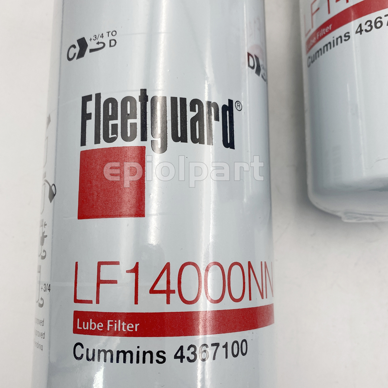 6Pack Fleetguard LF14000NN Oil Filter Cummins ISX 4367100 OEM Free ...