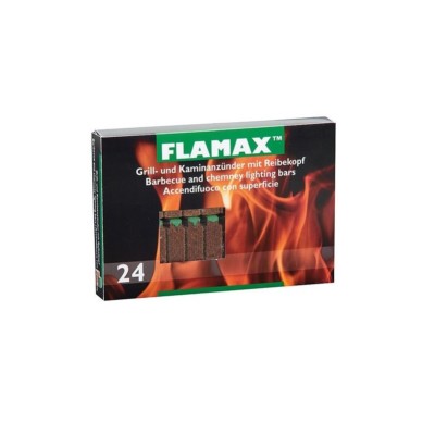 Flamax Camino E Accendifuoco, 48 Cubetti Imbevuti Di Cherosene, Accensione Rapida