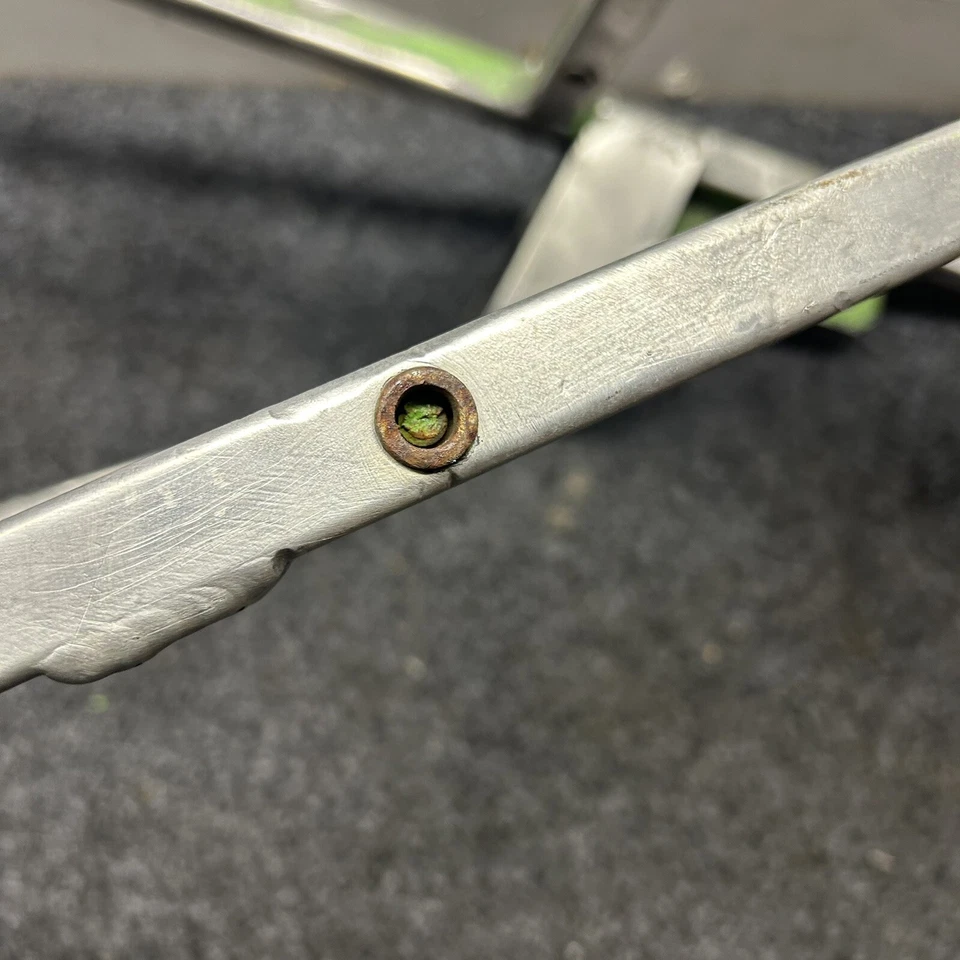 Kawasaki KX125 KX 125 250 500 1988 subchasis riel de asiento OEM 32002-1965 Foto 3 de 4