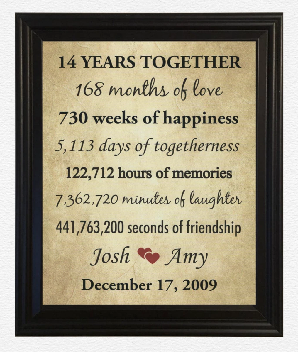 14 Years Of Togetherness Quotes - Ame Kailey