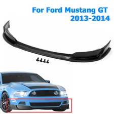 RTR Style Front Bumper Lip Spoiler Splitter For Ford Mustang  GT V8 2013-2014
