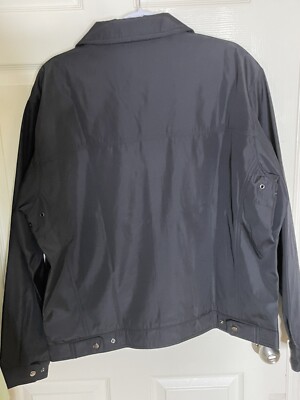 ジャケット Michael Kors JACKET (MT520JM3SB BLACK) Michael Kors Leather Jacket - Size M