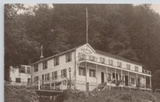 Lancaster PA Wild Cat Falls Hotel Exterior View RPPC L.B. Herr