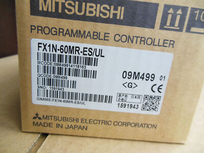 Mitsubishi FX1N-60MR-ES/UL Programmable Logic Controller One New FX1N60MRES/UL