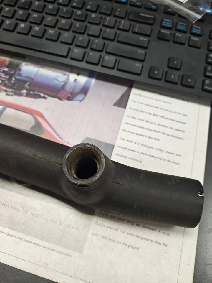 NEW OE SAAB 9000 2.3 Turbo Raditor Coolant Pipe Hose 4359709 1990 to 1994 - Image 4 of 4