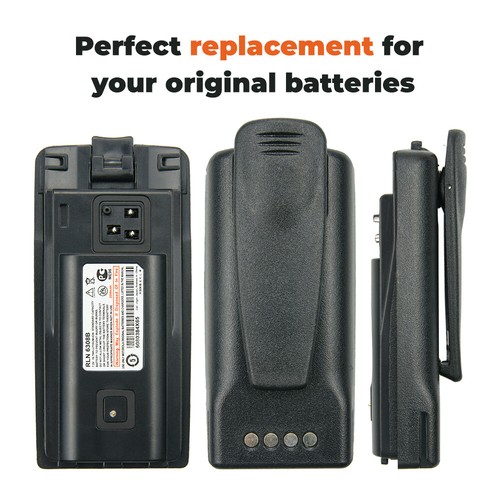 NEW 7.2v 2200mAh LI-ION Battery Pack RLN6308B for Motorola A10 A12 CP110 EP150 - Zdjęcie 9 z 10
