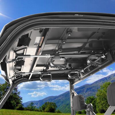 For Polaris Ranger Kawasaki Mule/RTV UTV Overhead Gun Holder Roof