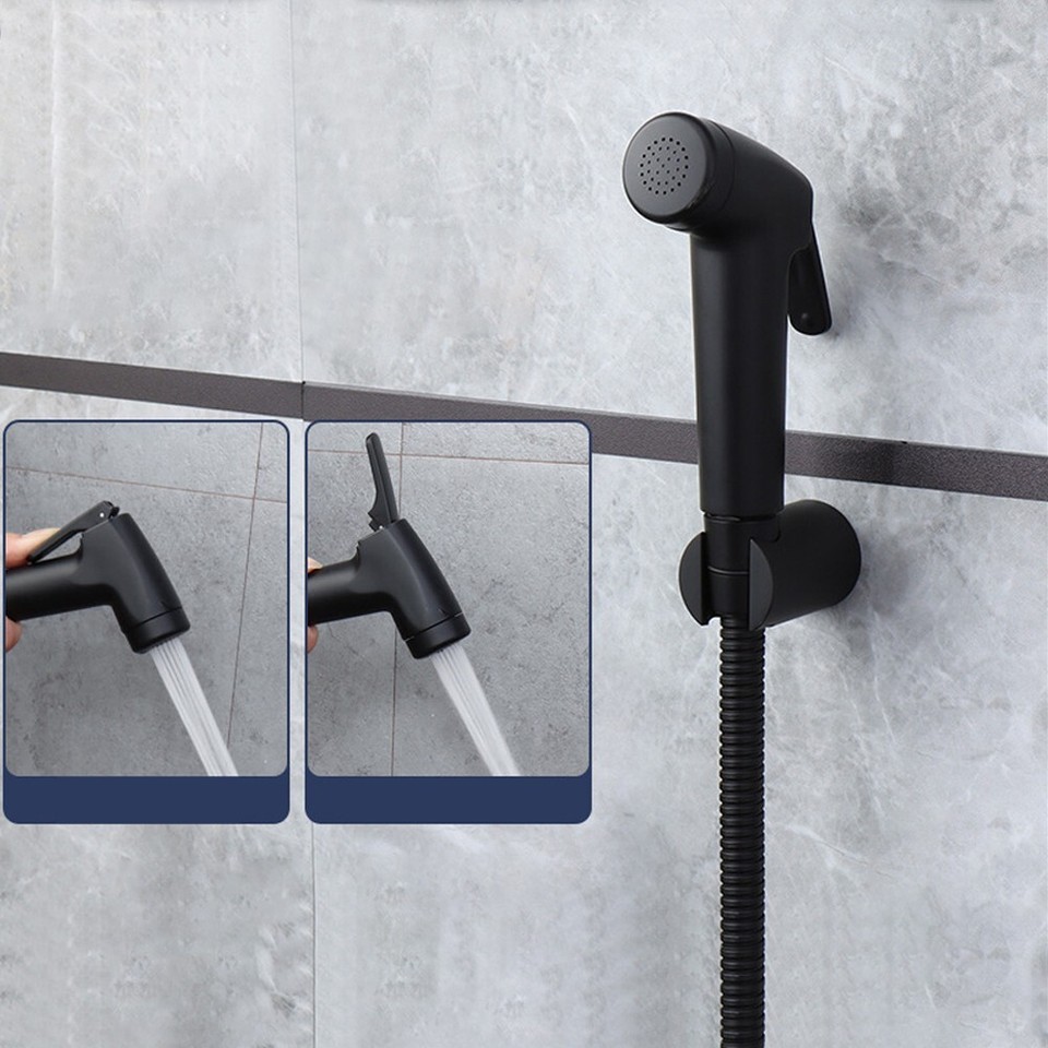 Bidet Spray Hose Holder Valve Kit Sanitary Kit Shower Toilet Watering