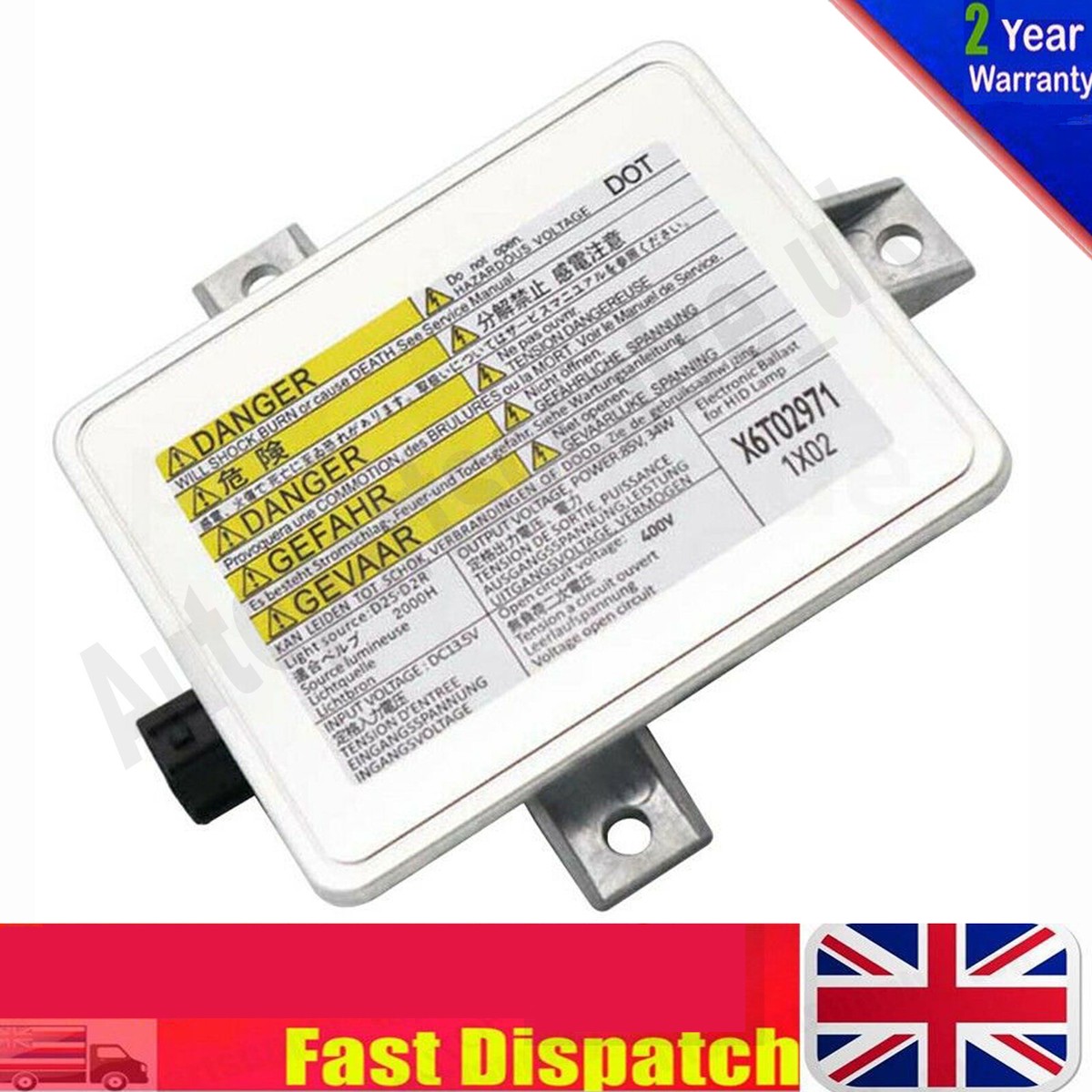 Xenon HID Ballast for Mitsubishi Grandis 2003 - 2011 X6T02971 Xenon HID Ballast for Mitsubishi Grandis 2003 - 2011 X6T02971