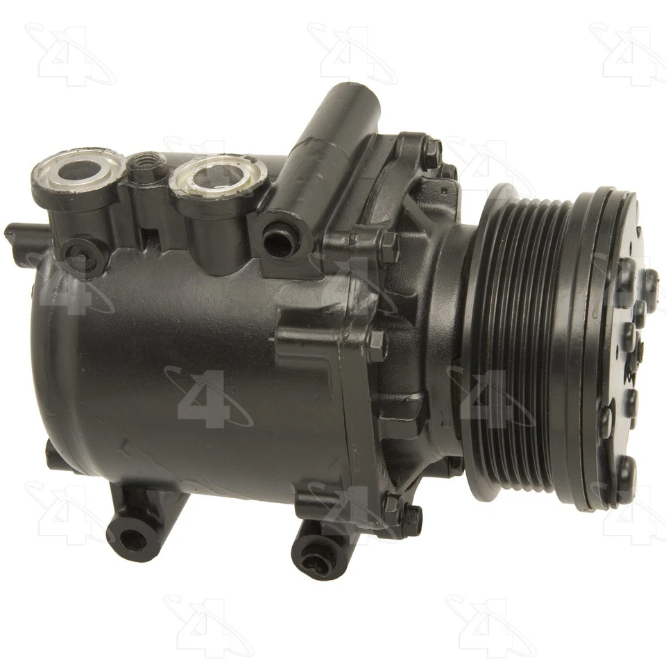 Compresor de aire acondicionado 4 estaciones para Ford E-250 Econoline 2002 4,2 L V6 Foto 2 de 4