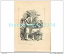 NATIVE RECEPTION, TRISTAN D'ACUNHA, Book Illustration, c1883