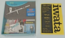 NEW Anest Iwata Bonus Value ECLIPSE Set #ECL-4502 Airbrush+Paint+Filter w/ HP-CS