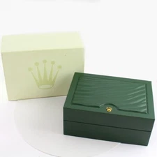 Rolex Green Wave Presentation Watch Box 31.00.04 Medium -Outer Box/ Watch Holder