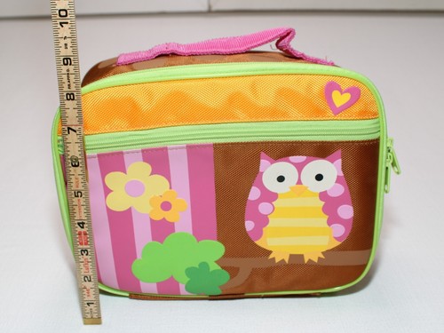 Stephen Joseph Rosa Kinder Brotdose Snack Tasche Eule Blumen - Bild 8 von 15
