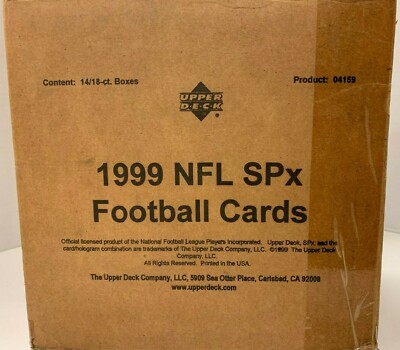 Riddell Power SPX S size 特典あり即売希望 1999 UPPER DECK SPX NFL FOOTBALL HOBBY BOX RICKY WILLIAMS ROOKIE