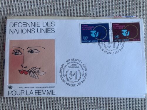 Ersttagsbrief, FDC, First Day of Issue Official Geneva Cachet 1980