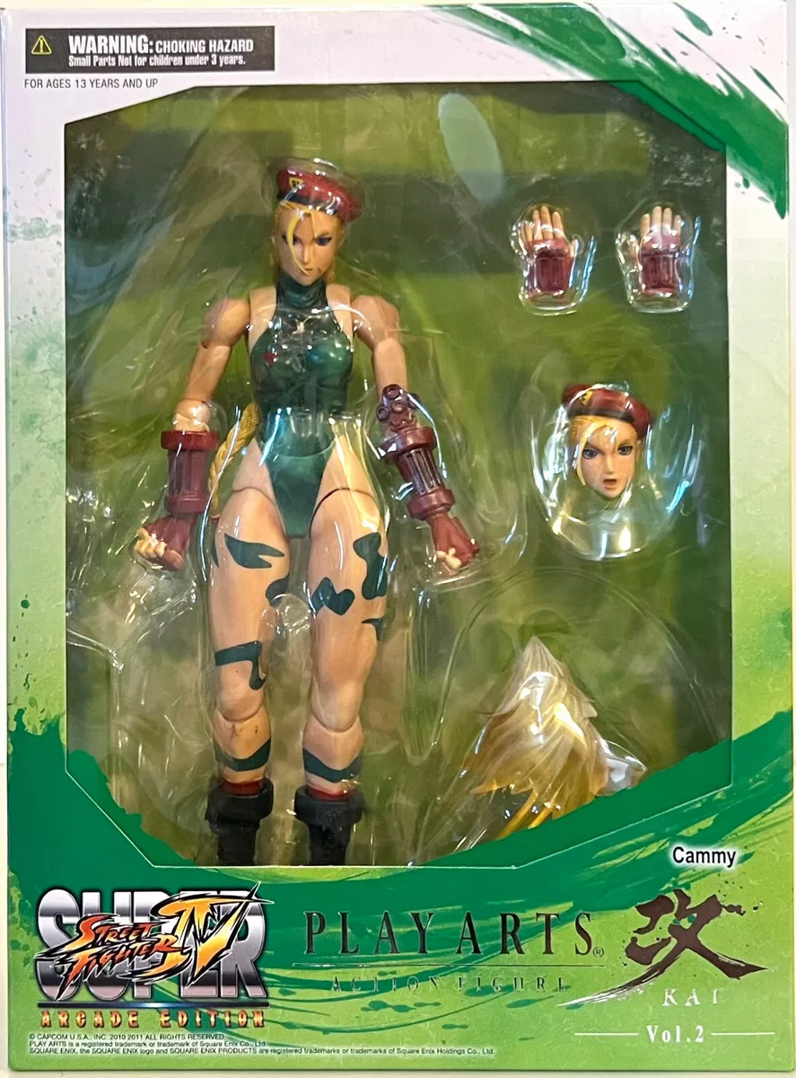 DEC111803 - STREET FIGHTER IV PLAY ARTS KAI CAMMY AF - Previews World