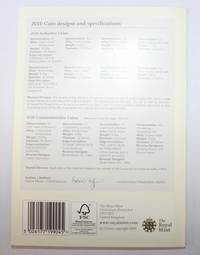 Various Royal Mint Brilliant Uncirculated Year Sets Original Packaging As Issued - Picture 35 of 51