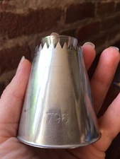 Soviet Russian Icing Baking Cake Piping Nozzle Pastry Cookies Tip-Steel XL 796