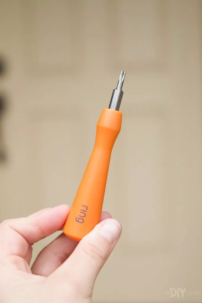 Ring doorbell pro screwdriver deals