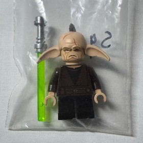Star Wars LEGO 9498 Clone Wars Jedi Master Iben Minifigure - Pre-Owned