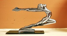 1930s Buick Flying Speed Goddess Hood Ornament.