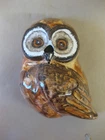 Vintage Babbacombe Pottery Owl String & Scissors Holder / Wall Mounting / Plaque